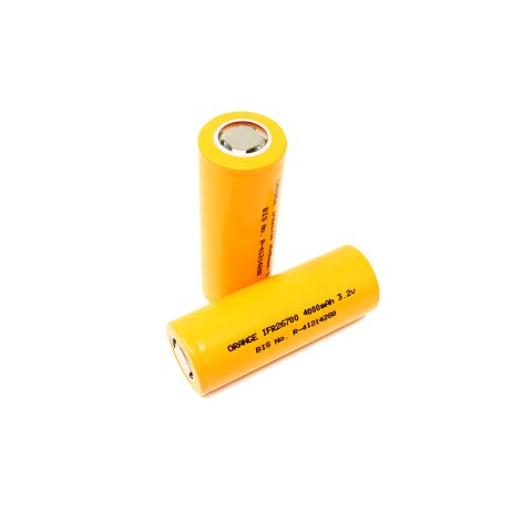 Orange A Grade IFR26700 4000mAh (2c) LiFePO4 Battery