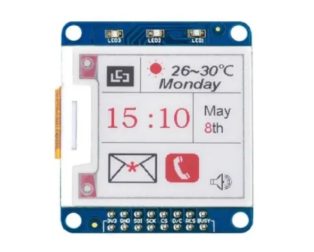 1.54 Inch Black ,White and Red E-Paper Module