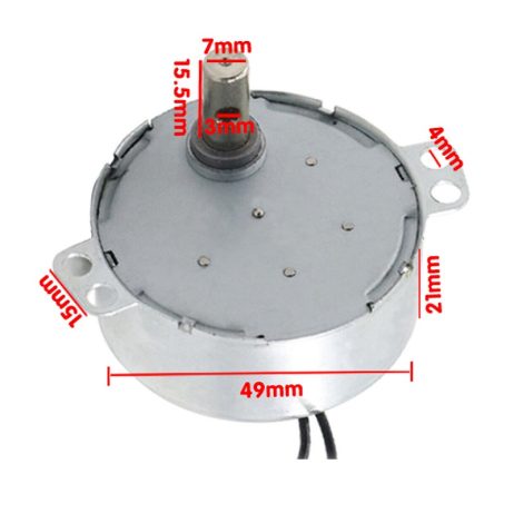 AC220V 4W 49KTYZ Permanent Magnet Synchronous Motor 20RPM/MIN