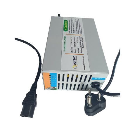 Quartet 14S Li-Ion Battery Charger - 58.80V 10A with IEC-C13 Connector