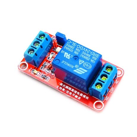 1 Channel Relay Module 24V High and Low Level Trigger Relay Module