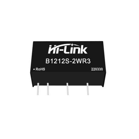 HI-LINK 12V to 12V 2W 167mA DC to DC Isolation Voltage 1500VDC Power Module Converter