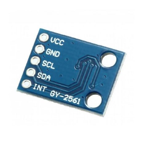 Unsoldered GY-2561 TSL2561 Luminosity Sensor Light Intensity Module