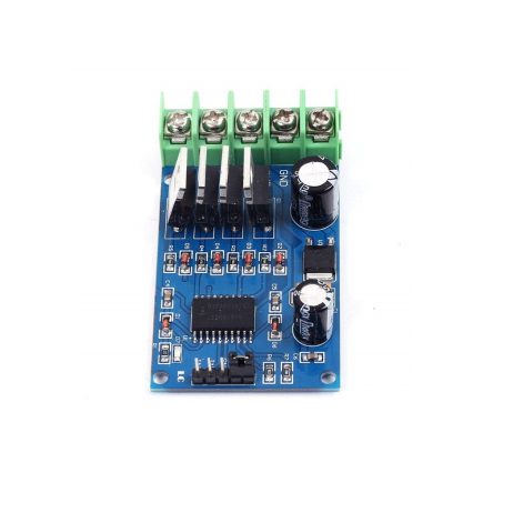 Generic 170W High Power HBridge Motor Driver Module NMOS Brake Duty Cycle for DC 5 30V Motor 4 External NMOS Tubes Two PWM inputs 1