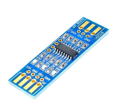 3 EXAR Chip RS232 SP3232 TTL to RS232 RS232 to TTL Brush Cable Serial Port Module Sink Gold Plate