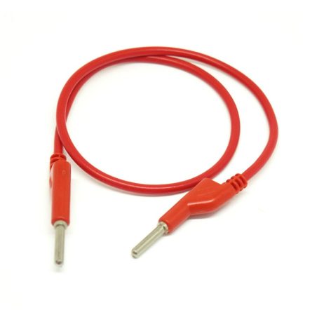 Generic 50cm Red Double 4mm Banana Cable 15A