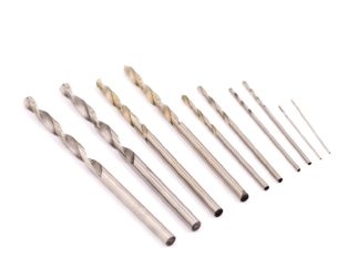 10pcs Twist Drill Kit, 2x each size: 0.7mm 8.0mm 1.0mm 1.2mm 1.4mm