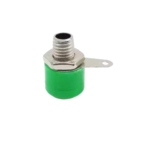 Generic Green 4mm Banana Socket 312 Panel Socket