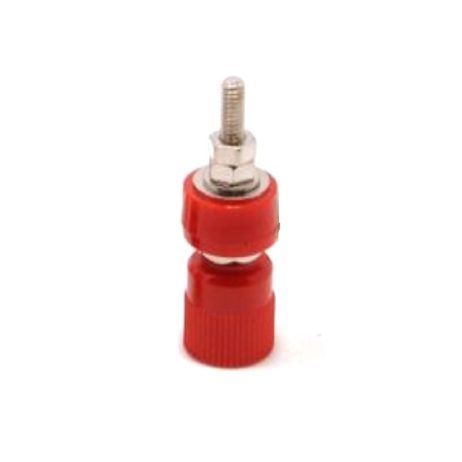 Generic Red s4828 brass banana jack socket m4 24a 30 60v 6