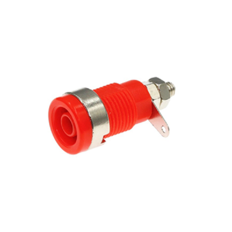 Generic Type B Red 4mm Banana Plug Jack Socket 1KV MAX 32A