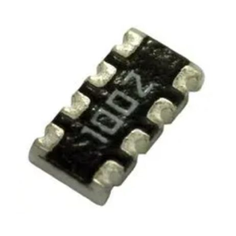 YC164-JR-07330RL, Yageo, Fixed Network Resistor, 47 ohm, Isolated, 4 Resistors, 1206 [3216 Metric], Convex, ± 5% (PACK OF 5)