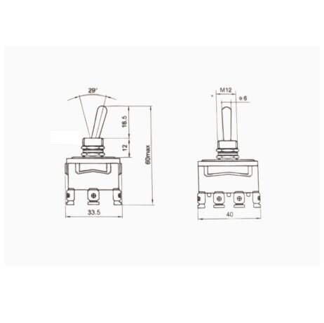 Generic Slide Switch KND 402 2