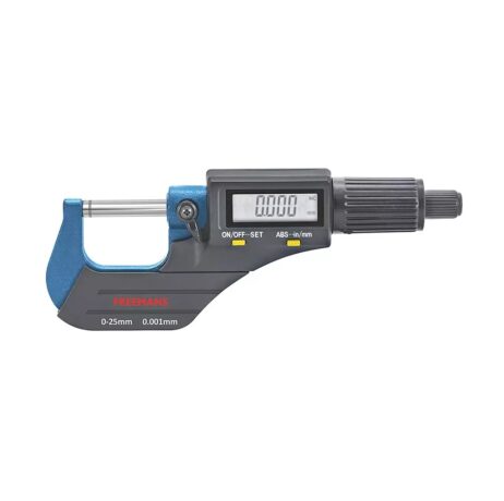 Freemans Digital Outside MicroMeter FDOM25 Measuring Range 0-25mm