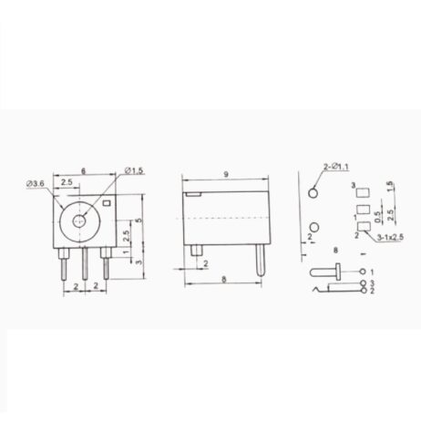 DC Jack-JDH-10