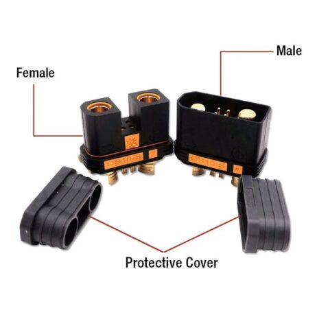 QS10-S Anti-Spark Male/Female Connector Pair