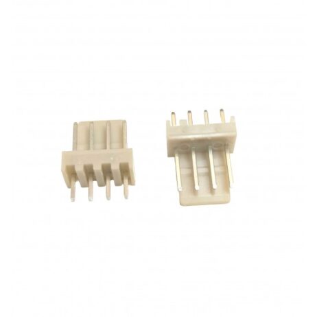 2510-AW-2.5mm-4 pin Relimate Male Connector Through Hole Right Angle