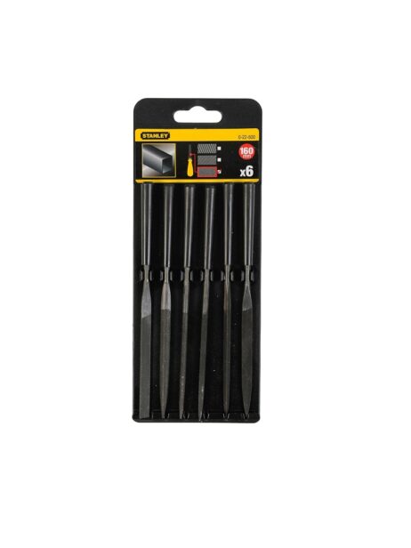 Stanley 6 pc file set Working length – 6 inch ( 0-22-500 )