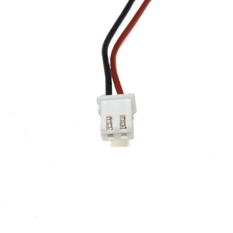 XH-A/AW-2.5mm-2 pin Female Housing Connector with 300mm Wire(28 AWG)