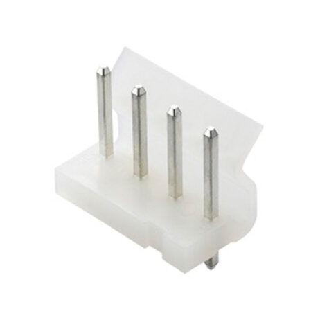 5.08-A-5.08mm 4 pin Wafer Male Connector Through Hole Straight (Molex Compatible)