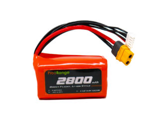 Pro-Range INR 18650 P28A 14.8V 2800mAh 4S1P 30A/35A Discharge Li-ion Drone Battery PackPro-Range INR 18650 P28A 14.8V 2800mAh 4S1P 30A/35A Discharge Li-ion Drone Battery Pack