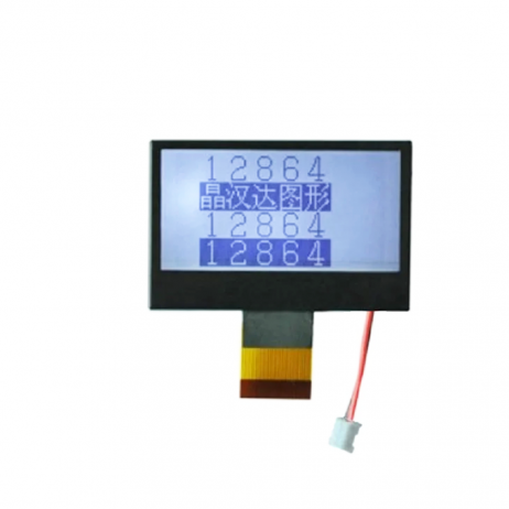 Original JHD754 128 x 64 dots LCD Display with White Backlight