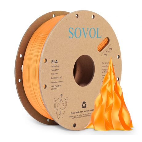 Sovol Silk Single Color PLA Filaments Red Gold