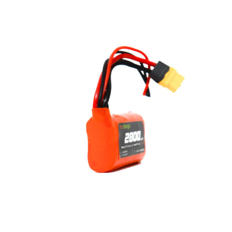 Pro-Range INR 18650 P28A 7.4V 2800mAh 2S1P 30A/35A Discharge Li-ion Drone Battery Pack