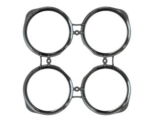 Flywoo FlyLens 75 Propeller Guard - Clear Black