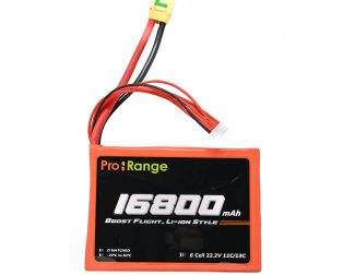 Pro-Range INR 21700 P42A 22.2V 16800mAh 6S4P 150A/190A Discharge Li-ion Drone Battery