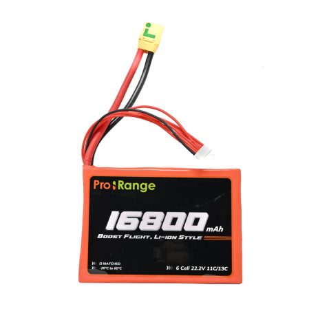 Pro-Range INR 21700 P42A 22.2V 16800mAh 6S4P 150A/190A Discharge Li-ion Drone Battery