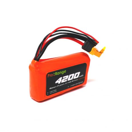 Pro-Range INR 21700 P42A 7.4V 4200mAh 2S1P 40A/50A Discharge Li-ion Drone Battery Pack