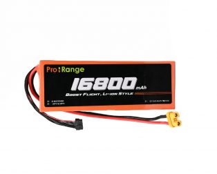 Pro-Range INR 21700 P42A 44.4V 16800mAh 12S4P 150A/190A Discharge Li-ion EFT Drone Battery Pack