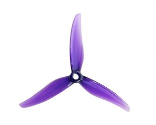 Orange HD 5131.0 Tri Blade Fury Propellers 2CW+2CCW 2 Pair Purple Hyper