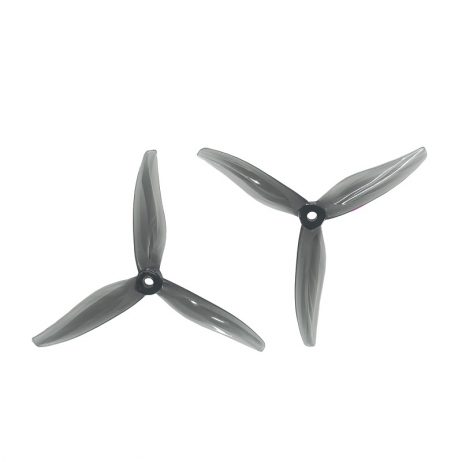 R123178Orange-HD-5128.0-Tri-Blade-Fury-Propellers-2CW2CCW-2-Pair-Clear-Gray