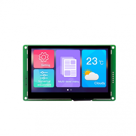 DWIN DMG48270C043_05WTC 4.3 Inch 480x272 TTL/RS232 HMI LCD Display Capacitive Touch 8MB Flash Buzzer SD interface