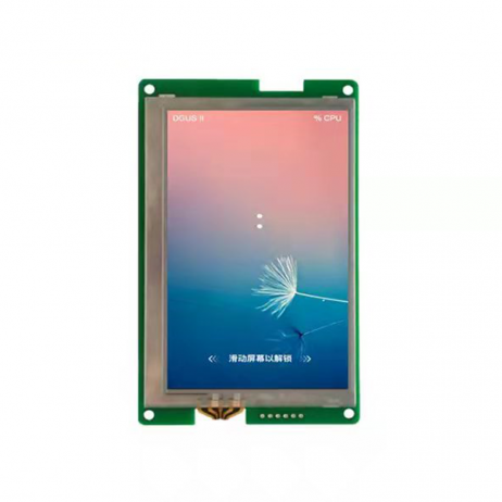 DWIN DMG80480C043_01WTC 4.3inch 480x800 IPS Industrial HMI UART TTL LCD Display Capacitive Touch, 16MB Flash Buzzer SD interface