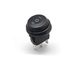 KCD5-2-103-Mini Round Rocker Switch-3Pin(ON-OFF-ON)