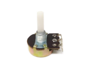 1K Ohm 3Pin 15mm Shaft Potentiometer- Plastic Nob(Pack of 3)