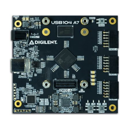 Digilent USB104 A7 Artix-7 FPGA Development Board with SYZYGY-compatible Expansion