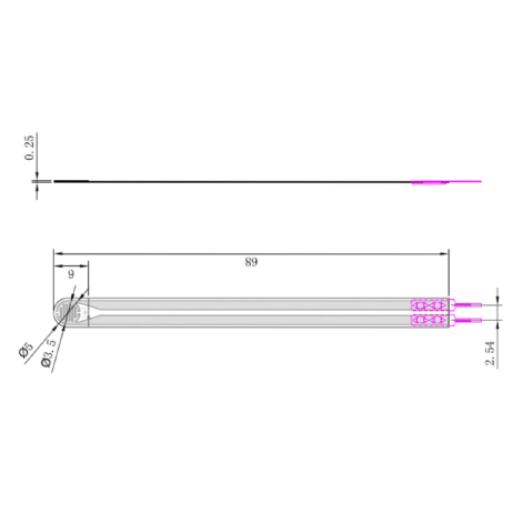 LEGACT Force Sensitive Resistor RP C5 LT 20g 1kg 2