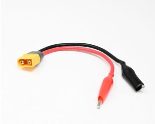 SafeConnect XT-60 Male to AlligatorCrocodile Connector Battery Adapter Cable