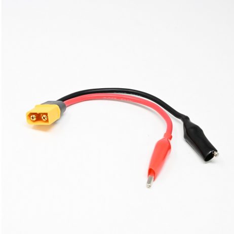 SafeConnect XT-60 Male to AlligatorCrocodile Connector Battery Adapter Cable