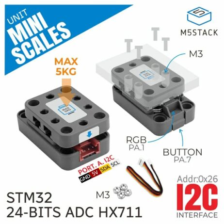 M5Stack Mini Scales Unit (HX711)