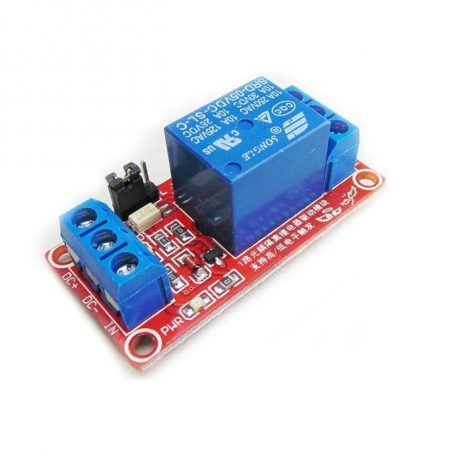 1 Channel Relay Module, 10A with Optocoupler, Isolation 125 VAC Supports, High and Low Triger