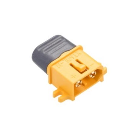 Amass XT60L Male Connector - XT60L-M.G (2)