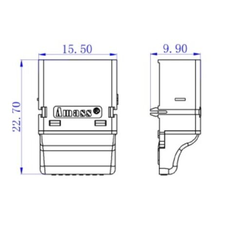 Amass-XT60PT-Male-Connector-XT60PT-M.G-2