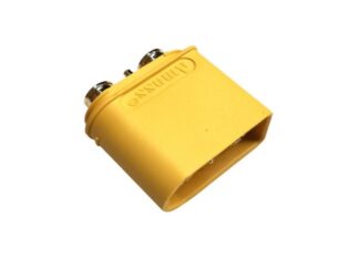 Amass XT90PB(2+2)-M GOLD PLATED YELLOW - XT90(2+2)PB-M.G.Y