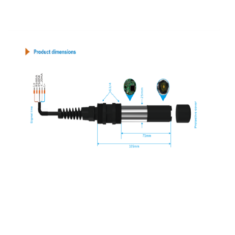 FirstRate FST-100-YL105 Smart Residual Chlorine Sensor