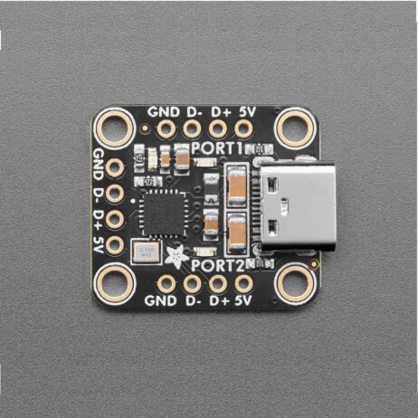 Adafruit CH334F Mini 2-Port USB Hub Breakout