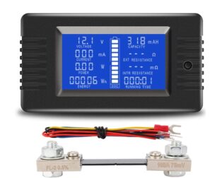 PZEM-015 with 200A shunt(HOT) DC meter Battery tester